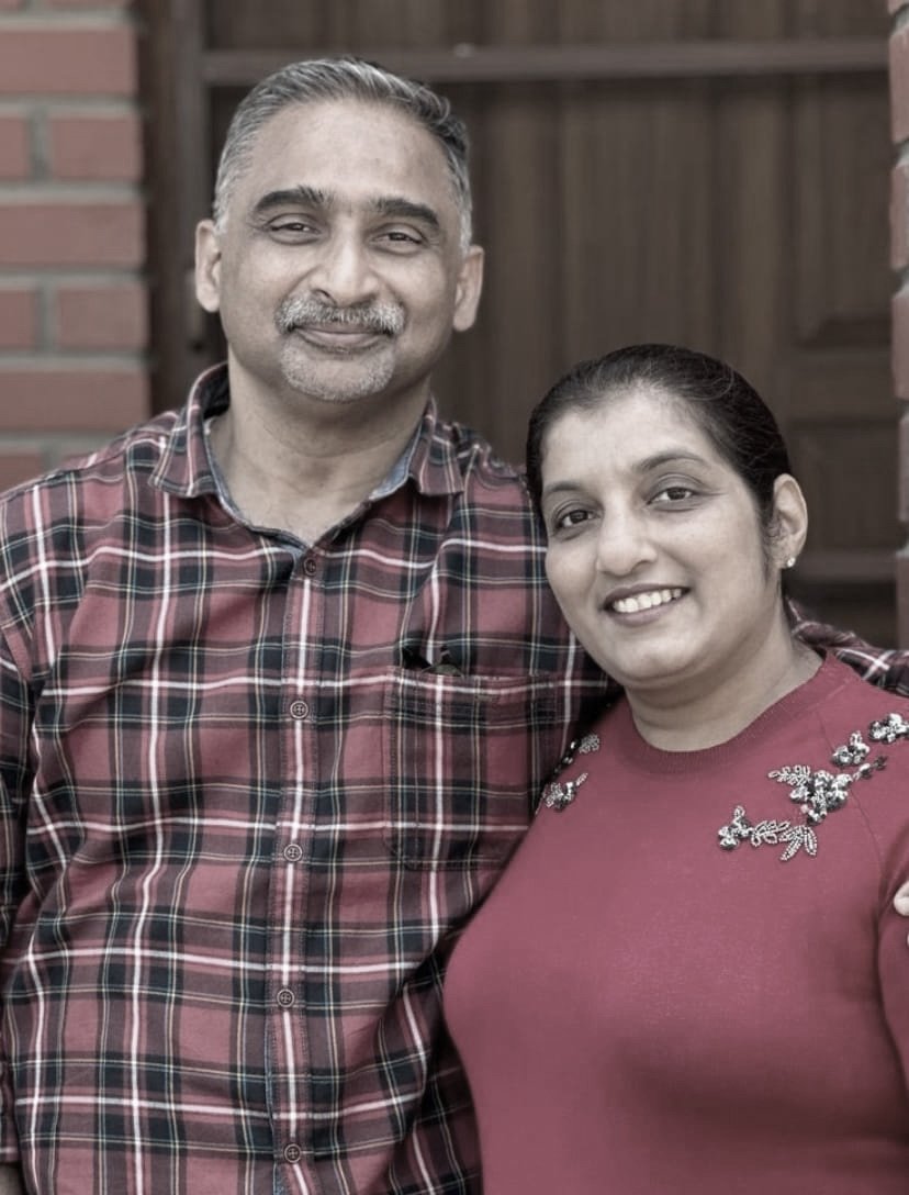 Pastor Mathew Abraham and Litty